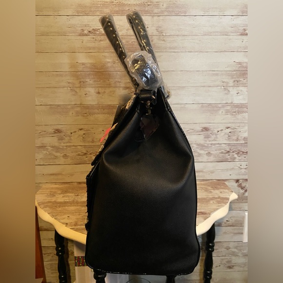 Betsey Johnson Oh Bow Dots Satchel BJ53605 - Picture 4 of 12